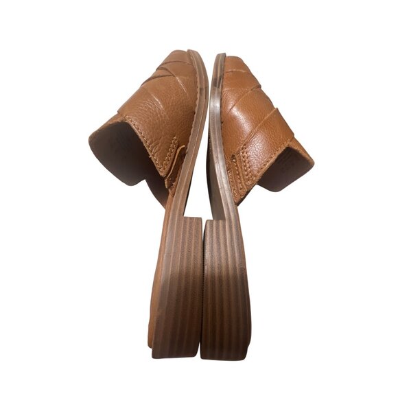 Zodiac Womens Slip-On Woven Leather Mules Size 9 Tan NWOT - Picture 7 of 7